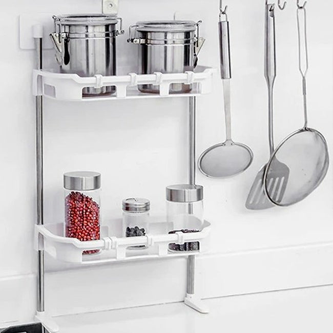 2 Tiers Bathroom Shelf Organizer