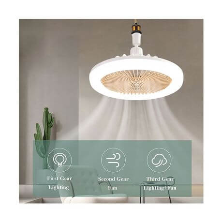 Ceiling Fan with Lighting Lamp