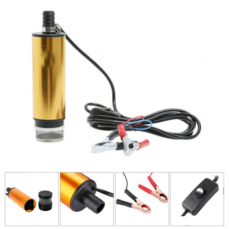 24V Car Electric DC Fuel Pump Submersible Pump 51mm External Filter Version