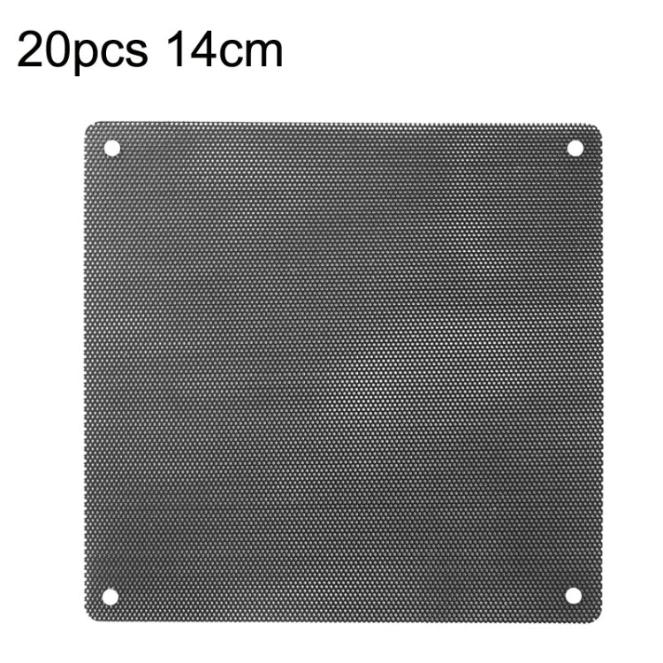 20pcs 14cm Chassis Fan PVC Dust Filter Dust Filter