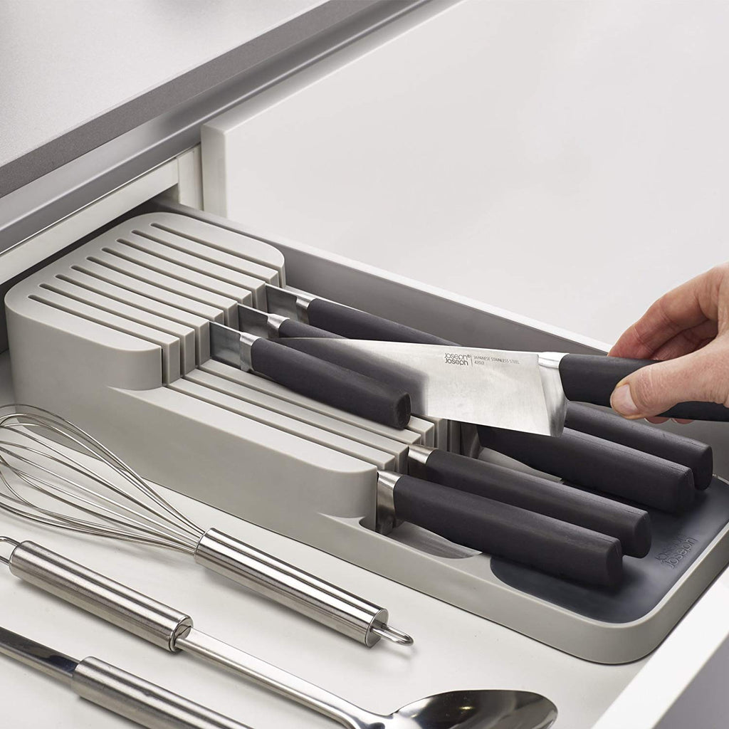 2 Tier Knife Drawer Tray Organizer