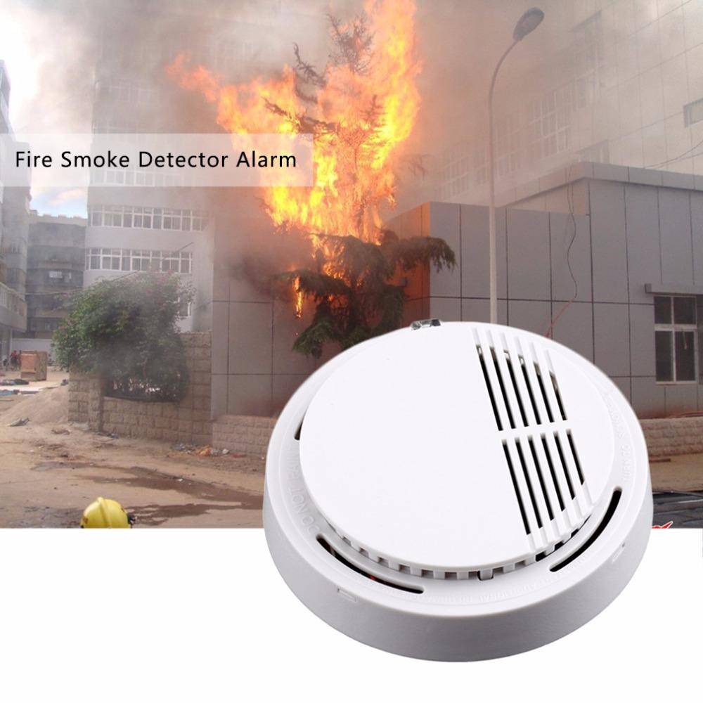 Fire Smoke Detector Alarm Home Wireless Security