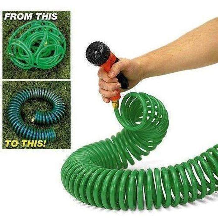 Coiled Retractable Hose