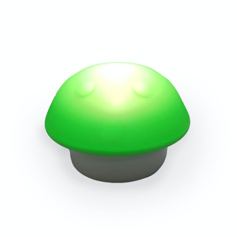 LED Mushroom Shaped Night Light Green - eBululu.com