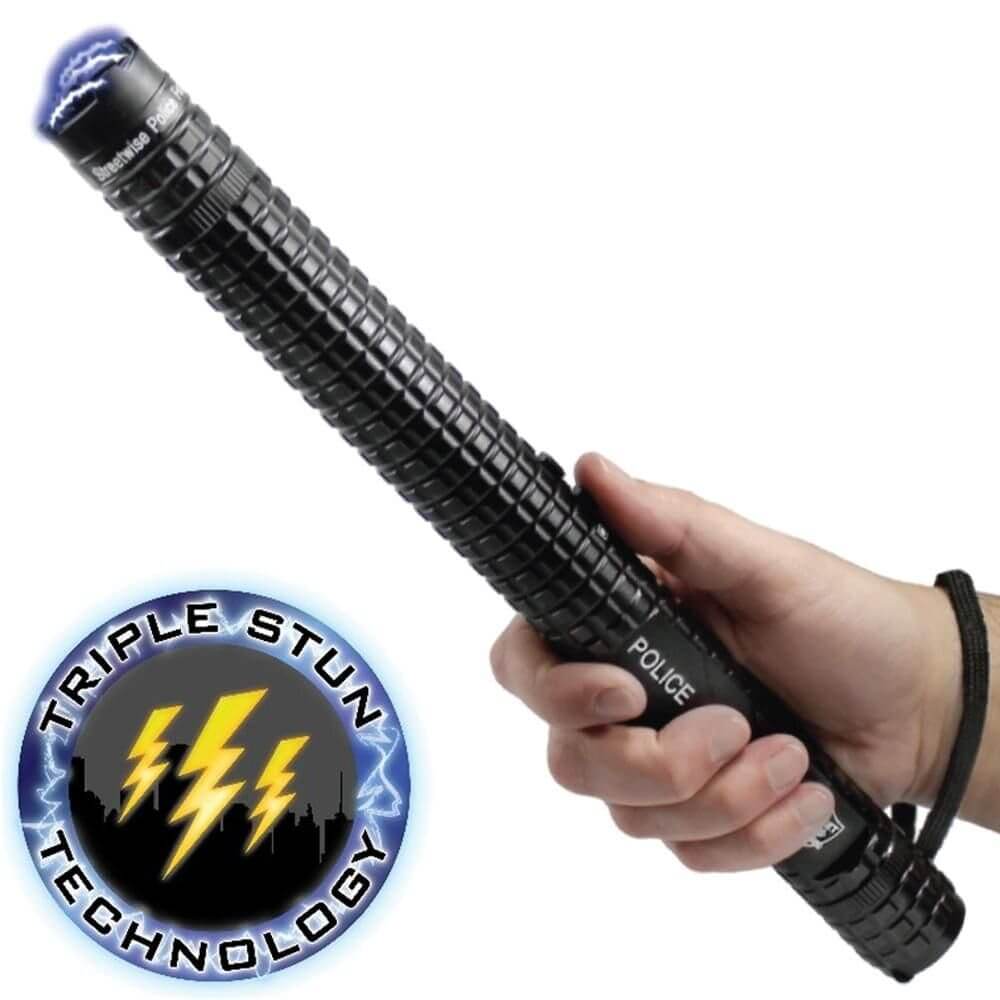 Super Stun Baton with Led Flashlight - eBululu.com